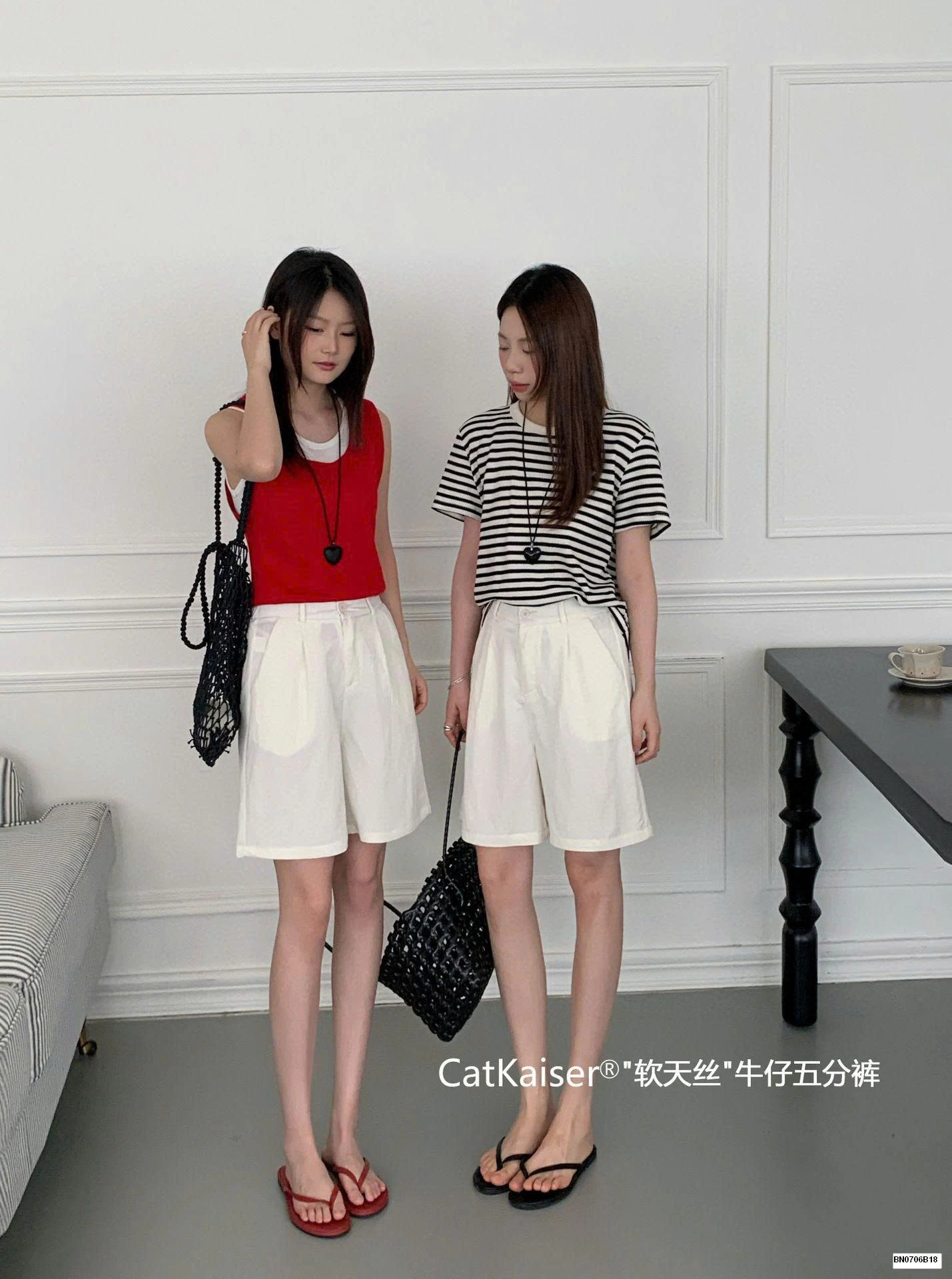 QUẦN SHORT CẠP CAO CATKAISER NỮ