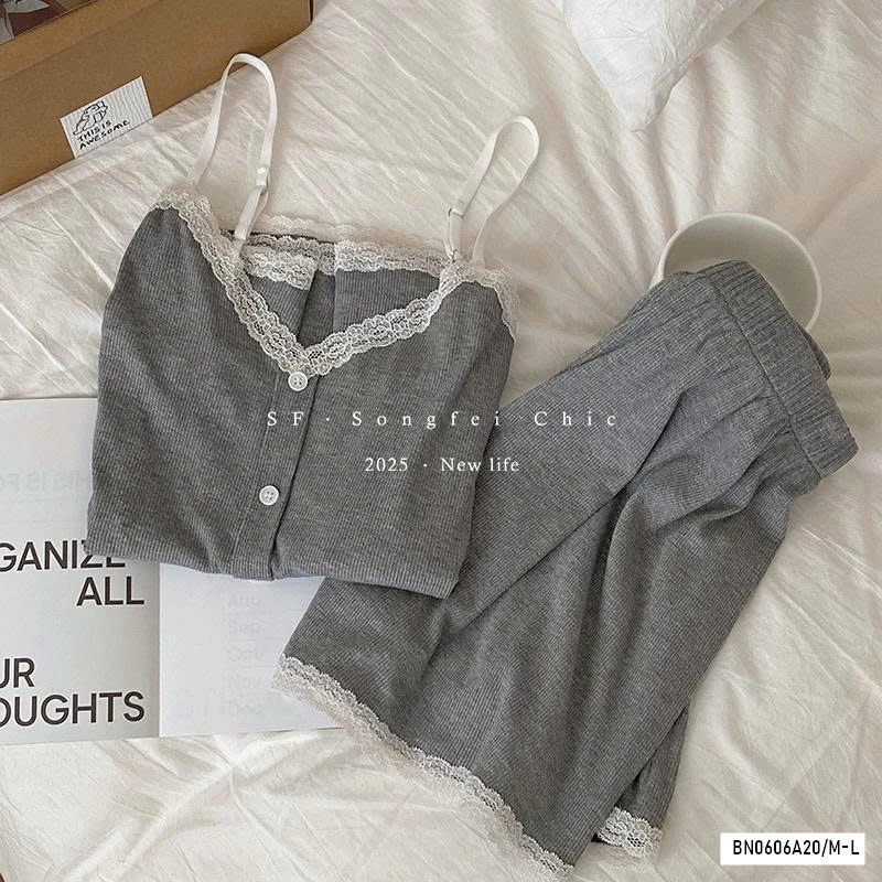 BỘ NGỦ 2 DÂY VIỀN REN