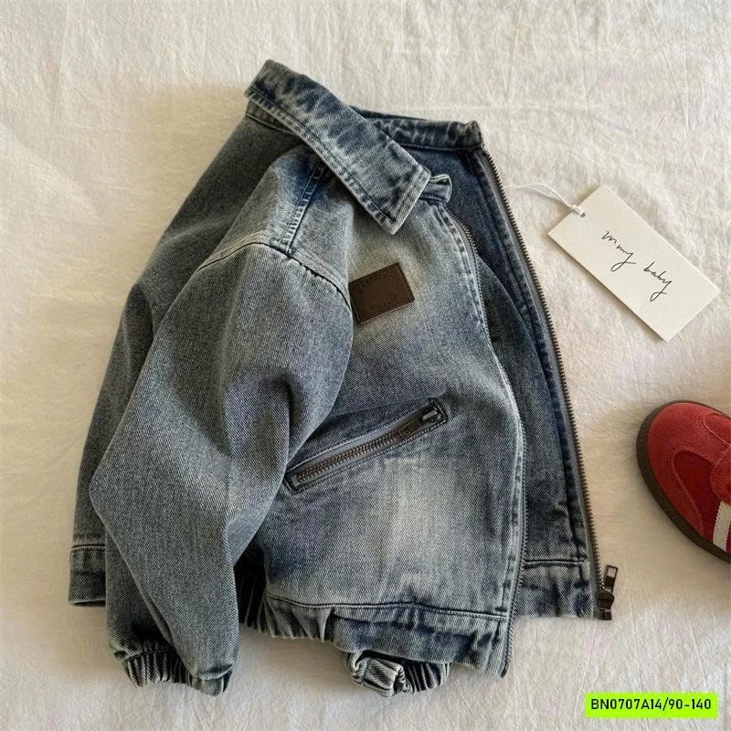 KHOÁC JEANS BO GẤU MMY