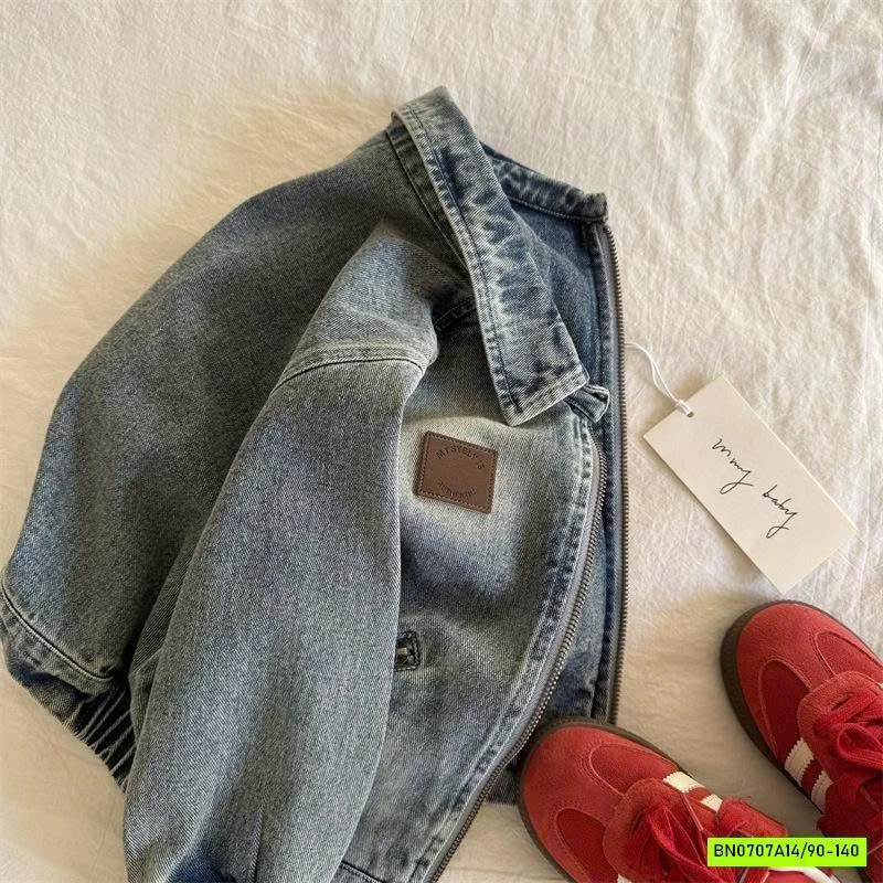 KHOÁC JEANS BO GẤU MMY