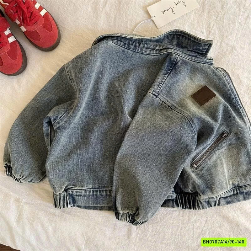 KHOÁC JEANS BO GẤU MMY