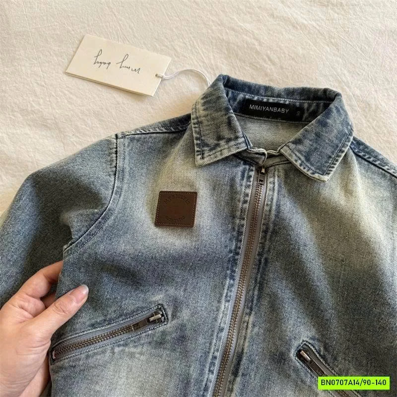 KHOÁC JEANS BO GẤU MMY