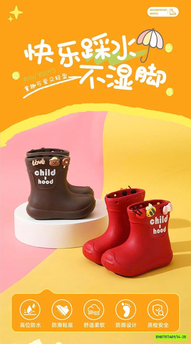 ỦNG ĐI MƯA GẮN STICKER