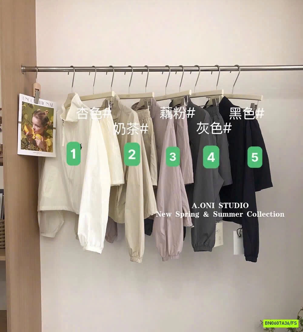 SÉT KHOÁC GIÓ+SHORT NỮ