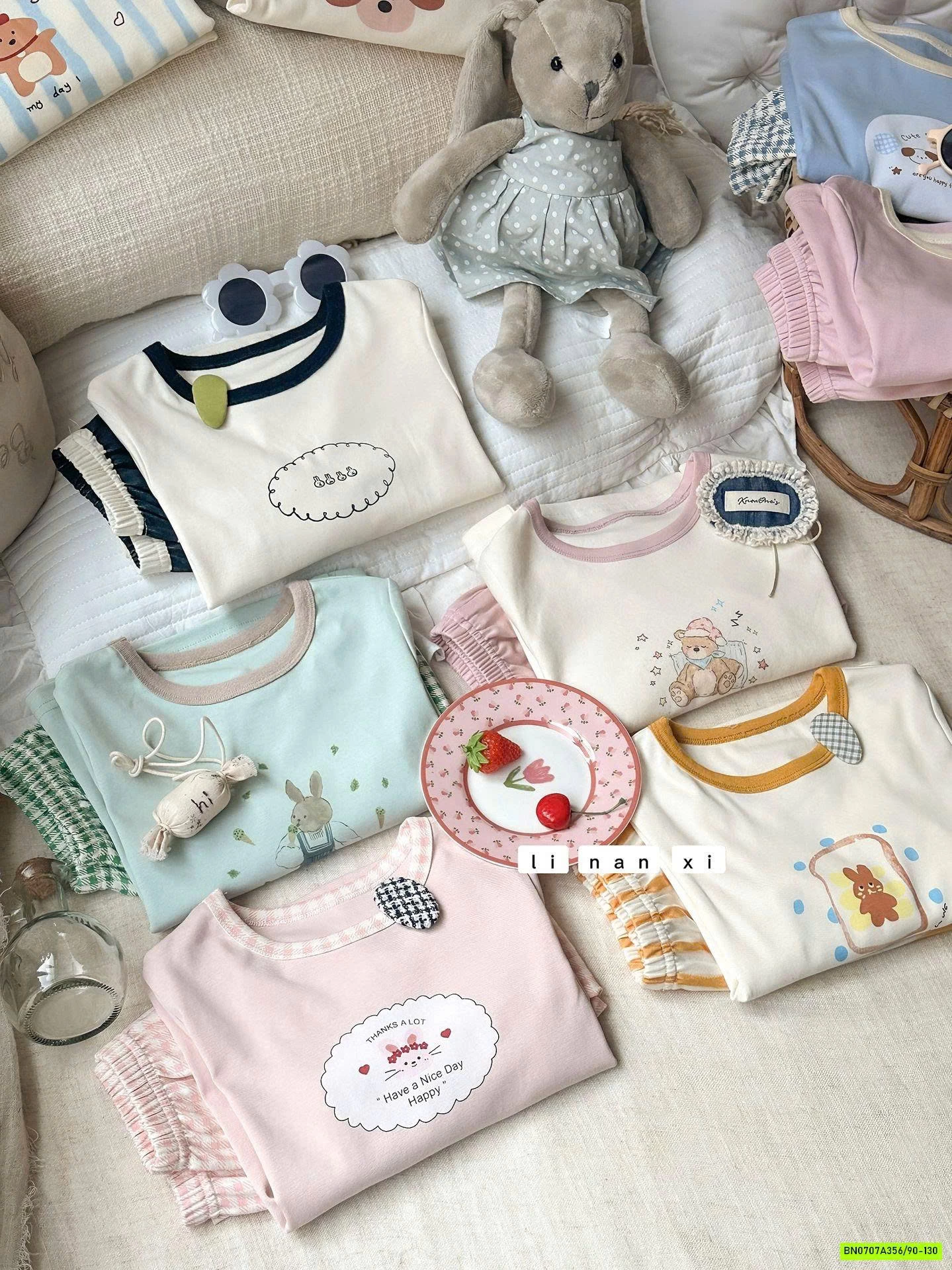 BỘ COTTON LADY LINANXI 10 MẪU