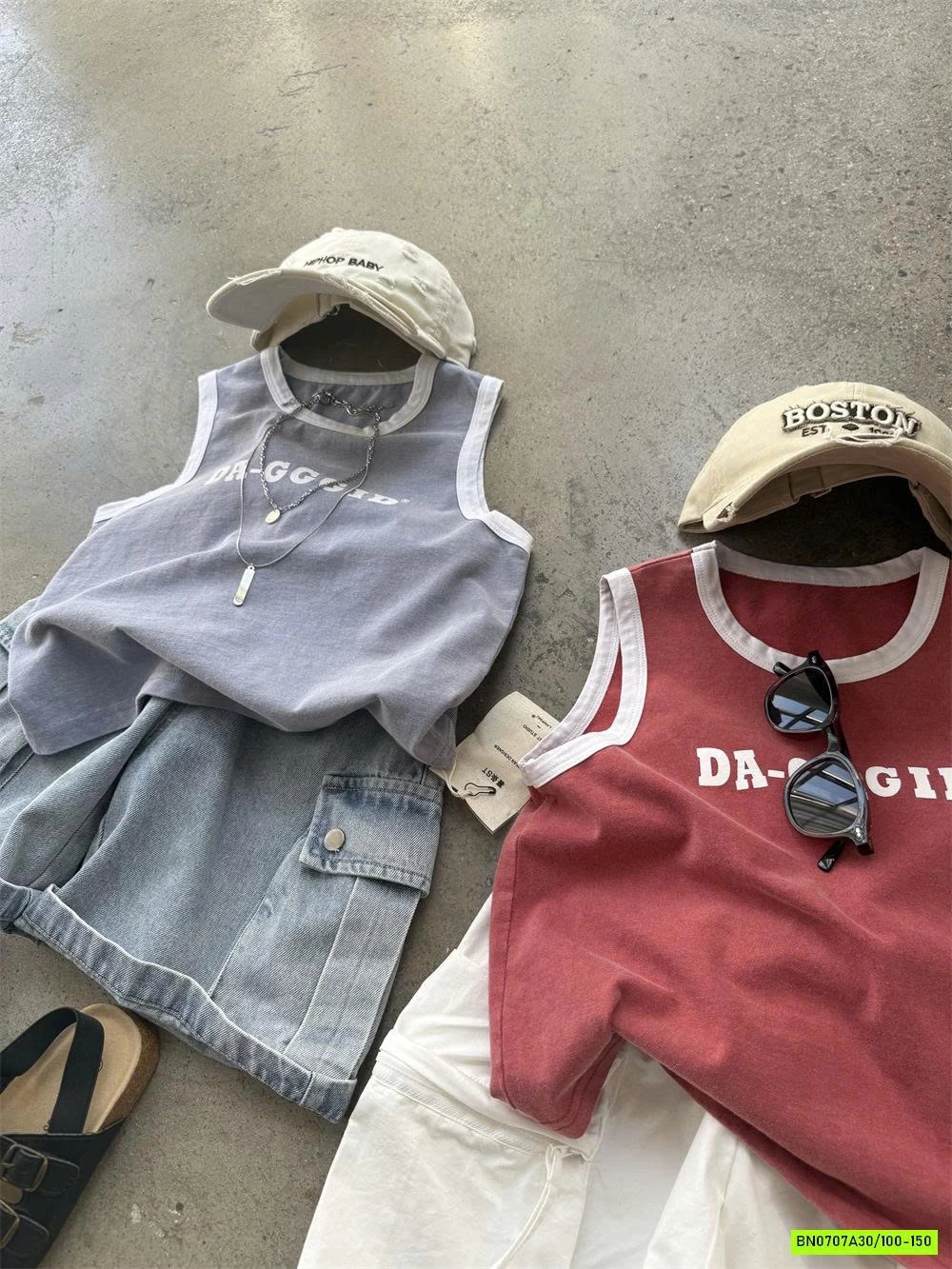 ÁO SÁT NÁCH VIỀN MÀU