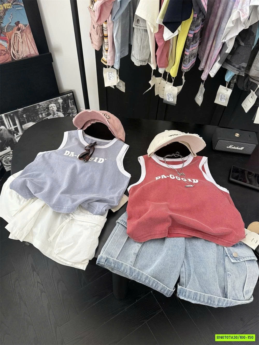 ÁO SÁT NÁCH VIỀN MÀU