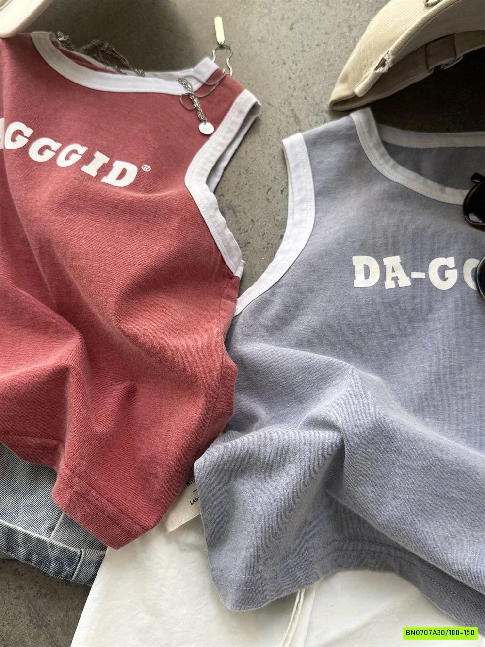 ÁO SÁT NÁCH VIỀN MÀU