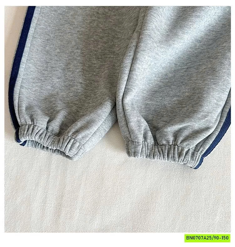 SÉT BỘ NỈ KHÓA KÉO