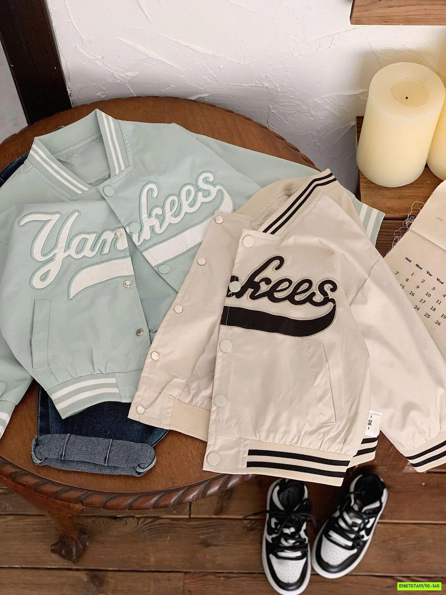 BOMBER GIÓ THÊU CHỮ