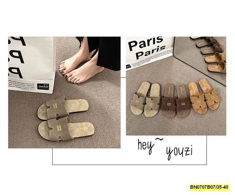 DÉP LÊ CHỮ H CHO NỮ