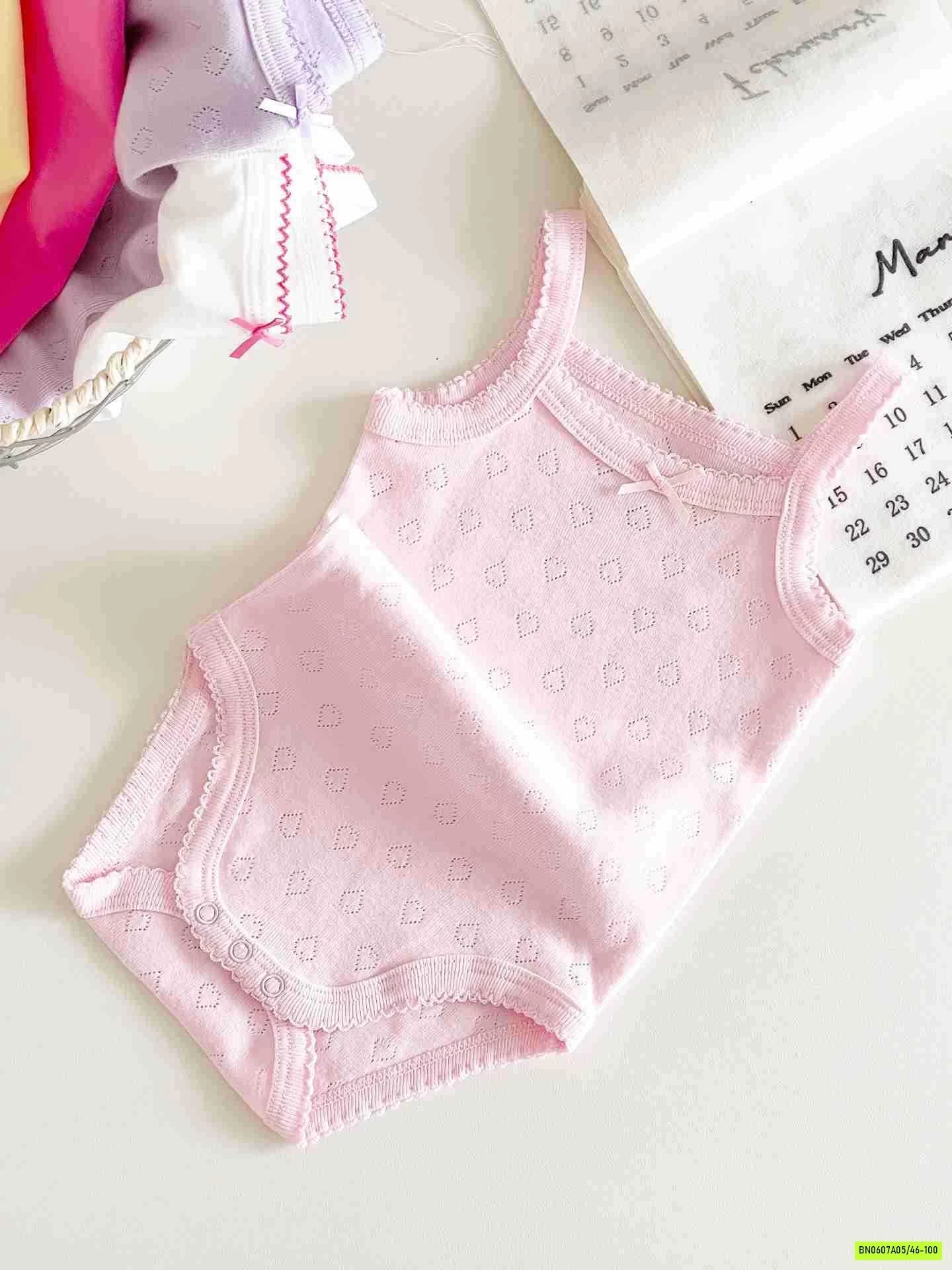 BODY 2 DÂY COTTON GIẤY TRƠN MÀU