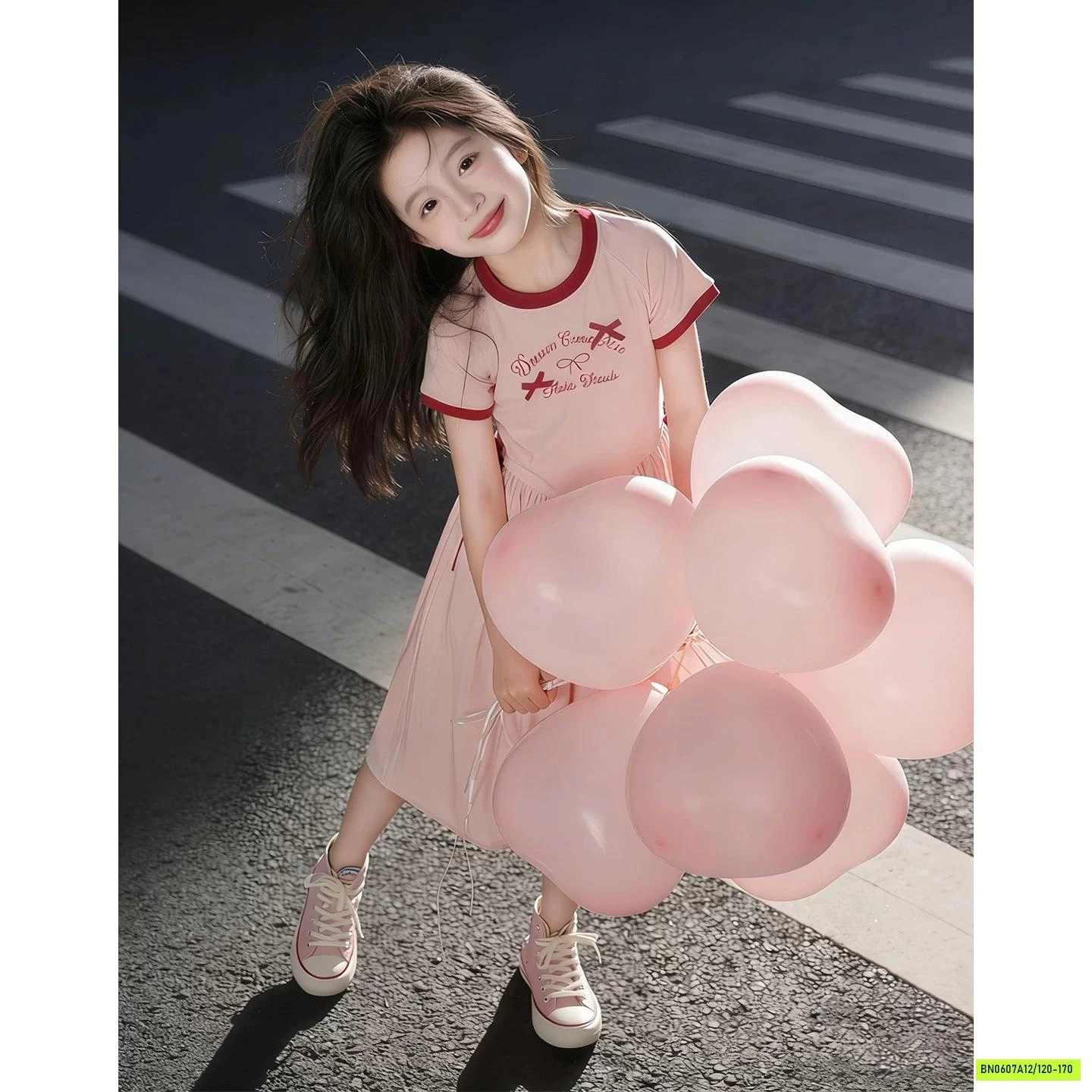 ĐẦM COTTON HỒNG SZ ĐẠI