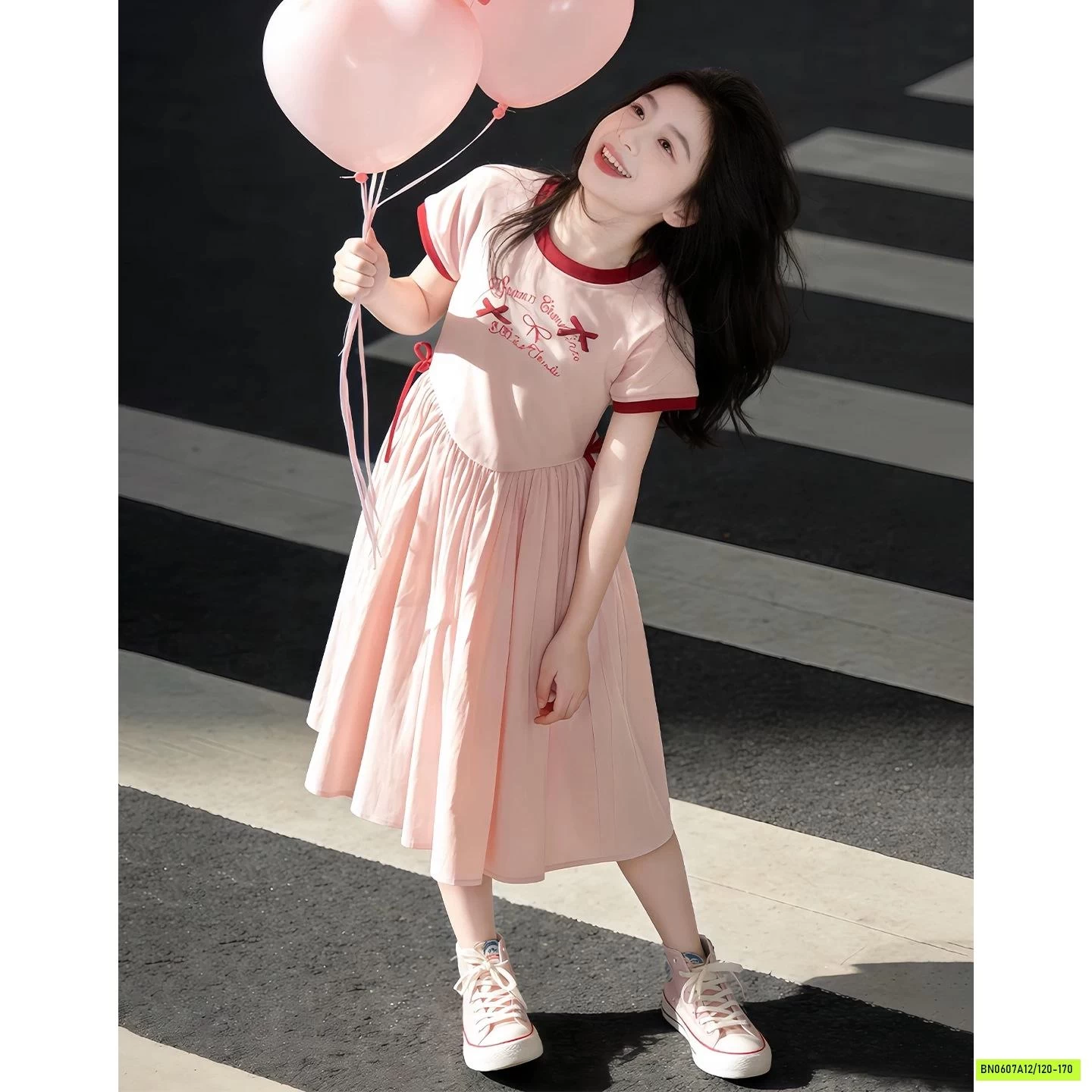 ĐẦM COTTON HỒNG SZ ĐẠI