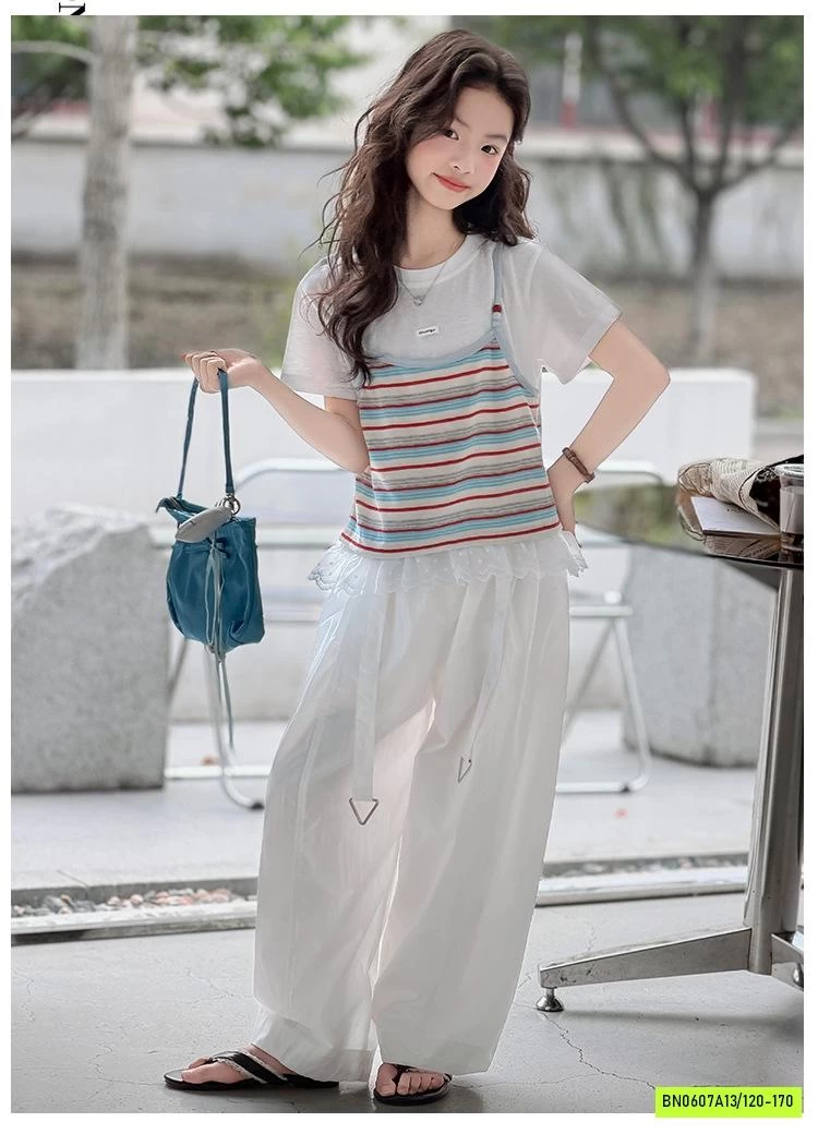 ÁO GIẢ 2 LỚP MIX BAGGY GIÓ TENCEL