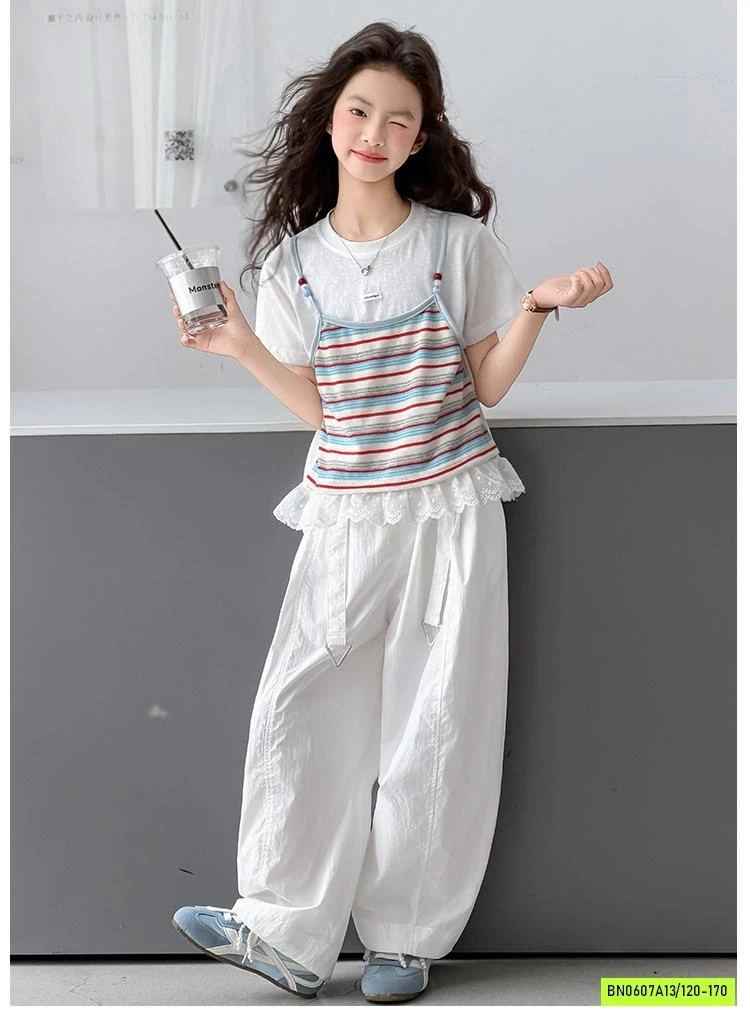 ÁO GIẢ 2 LỚP MIX BAGGY GIÓ TENCEL