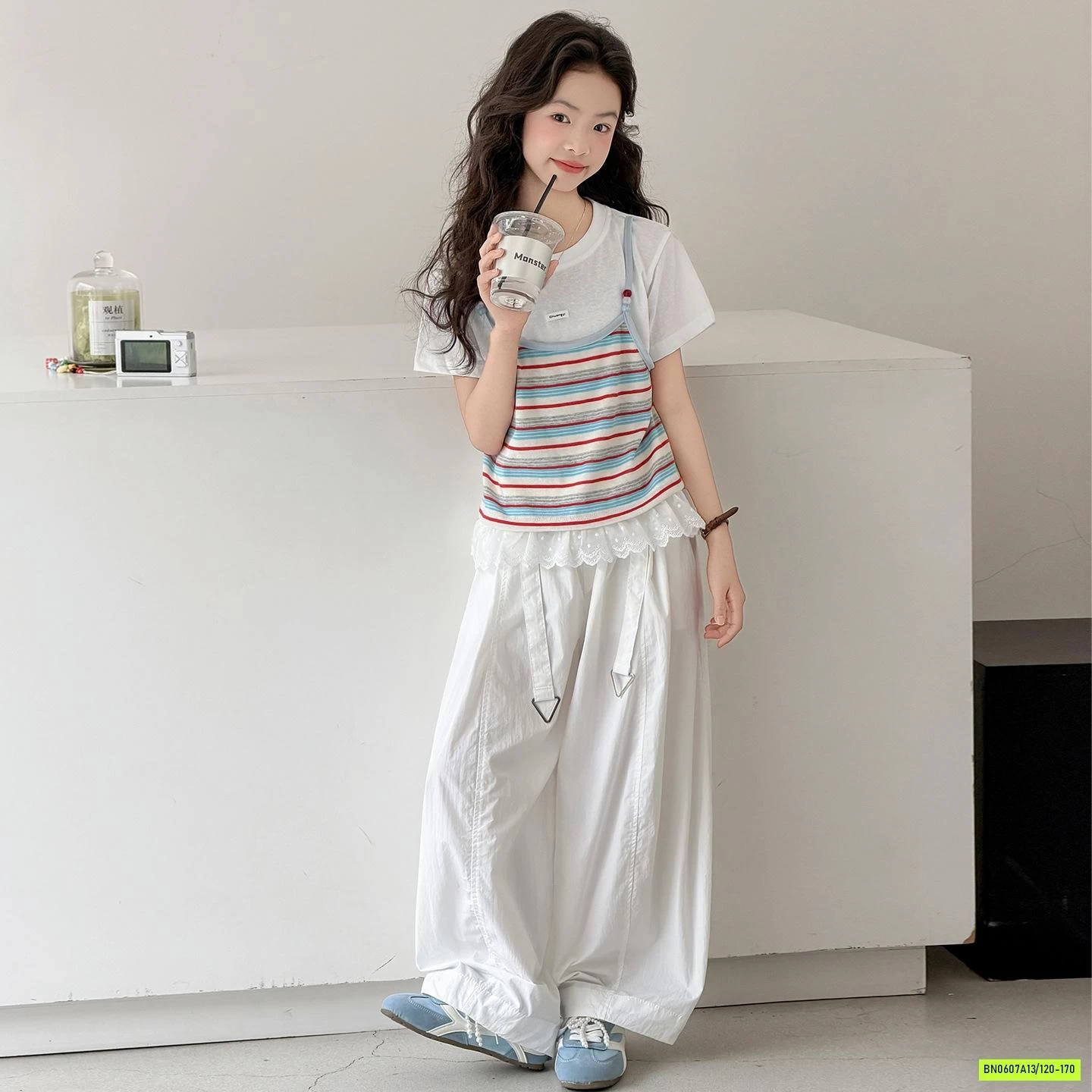 ÁO GIẢ 2 LỚP MIX BAGGY GIÓ TENCEL