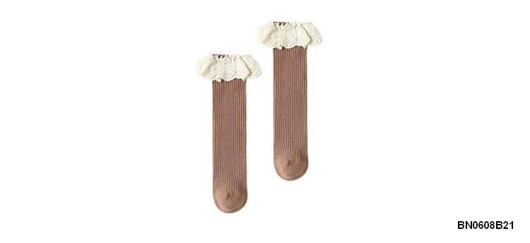 TẤT CAO CỔ VIỀN REN BÉ GÁI