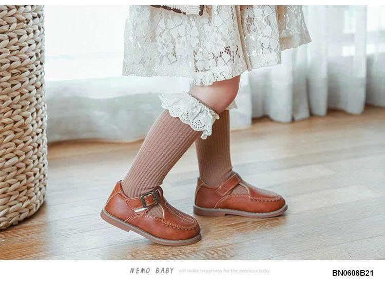 TẤT CAO CỔ VIỀN REN BÉ GÁI