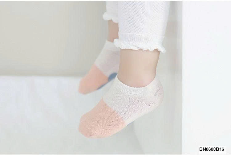 SÉT 5 Đ TẤT CHỐNG TRƯỢT ĐẾ HOA 2 MÀU