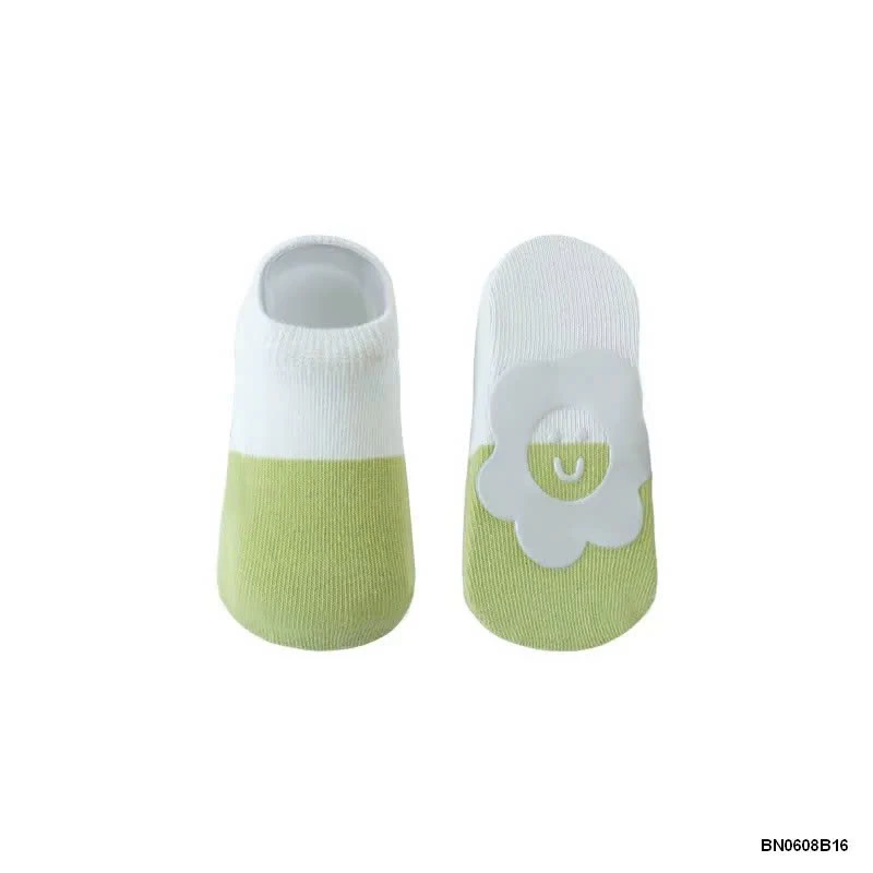 SÉT 5 Đ TẤT CHỐNG TRƯỢT ĐẾ HOA 2 MÀU