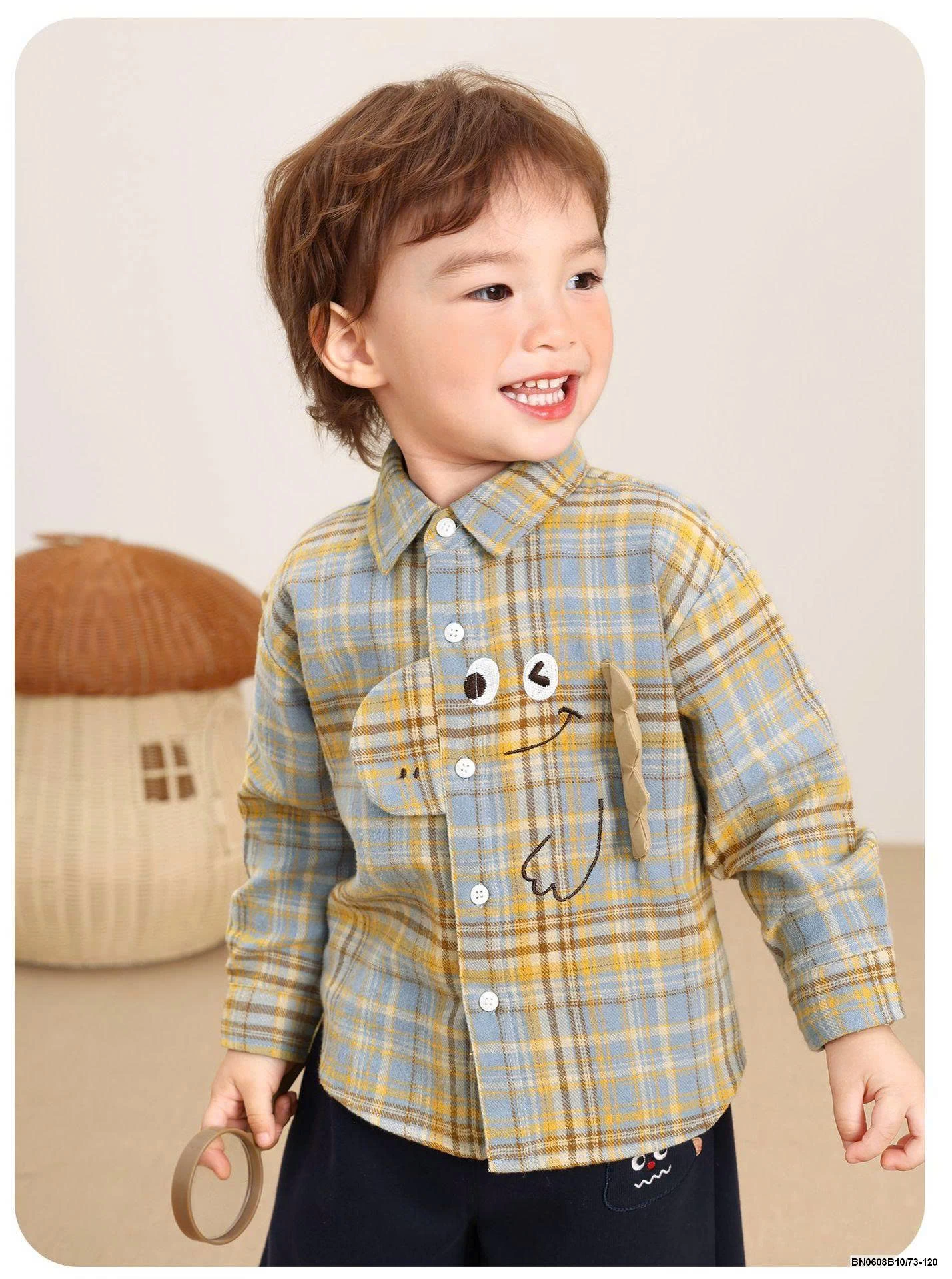 ÁO SƠ MI CARO KHỦNG LONG