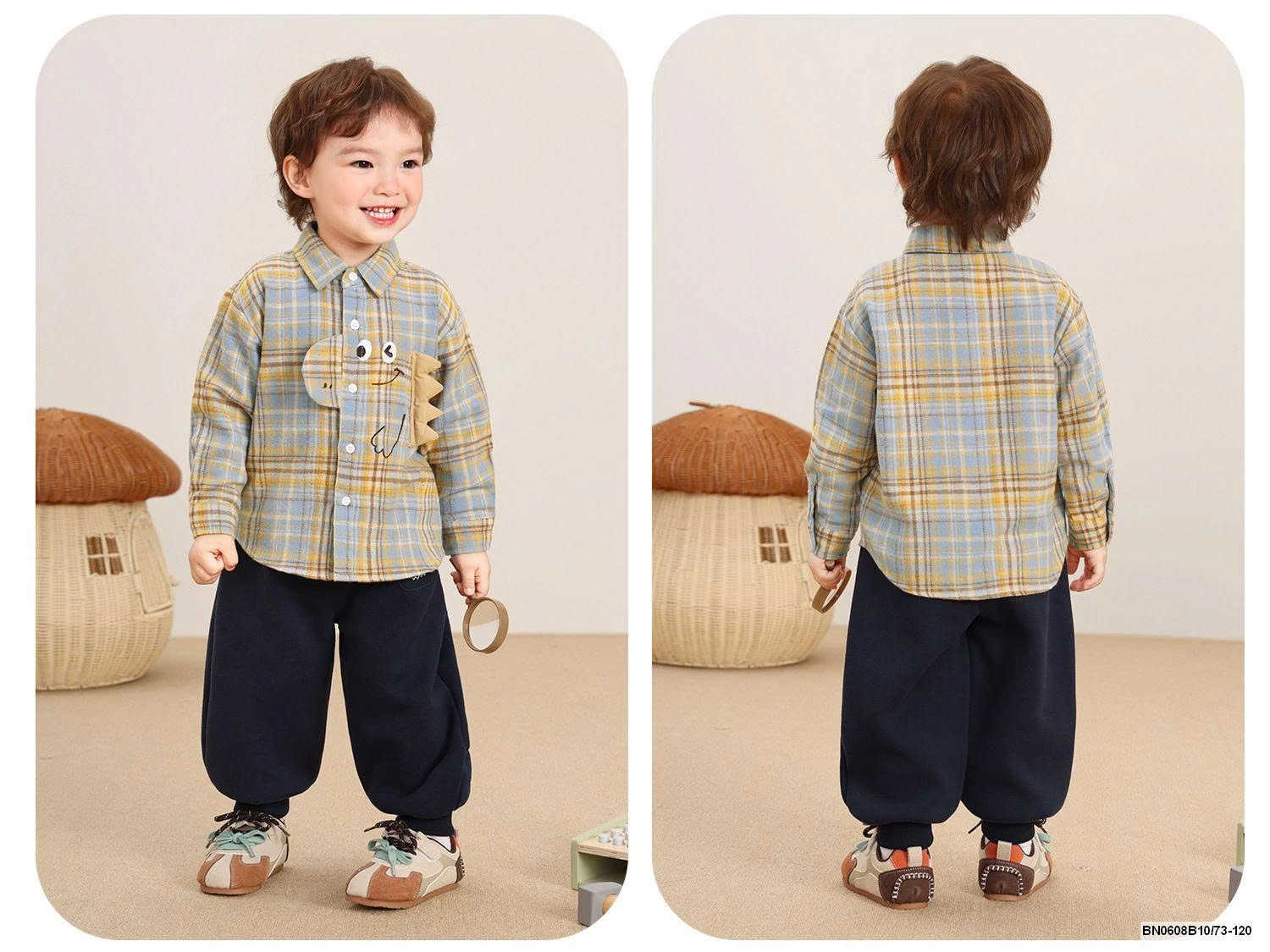 ÁO SƠ MI CARO KHỦNG LONG