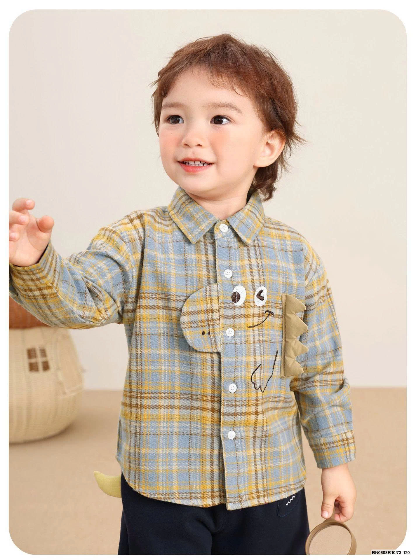 ÁO SƠ MI CARO KHỦNG LONG