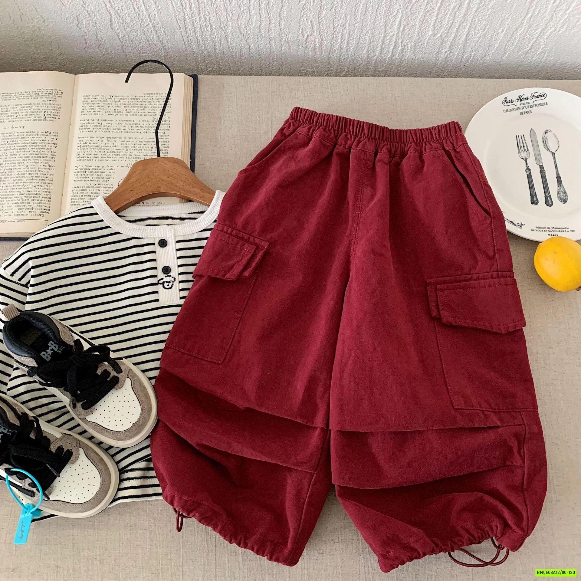 QUẦN BOM THÔ TÚI BÊN