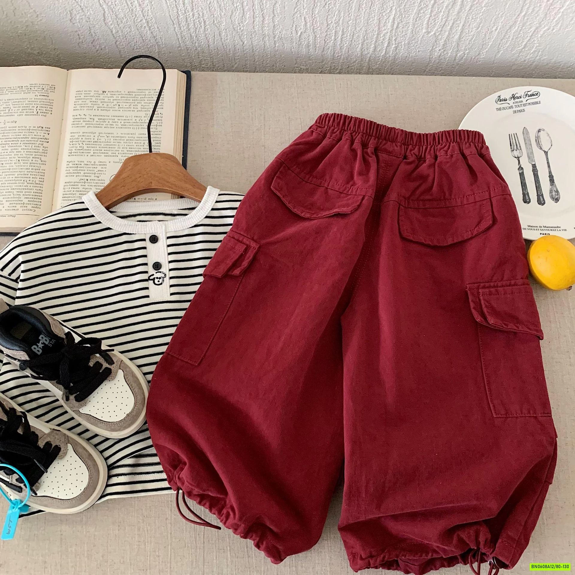 QUẦN BOM THÔ TÚI BÊN