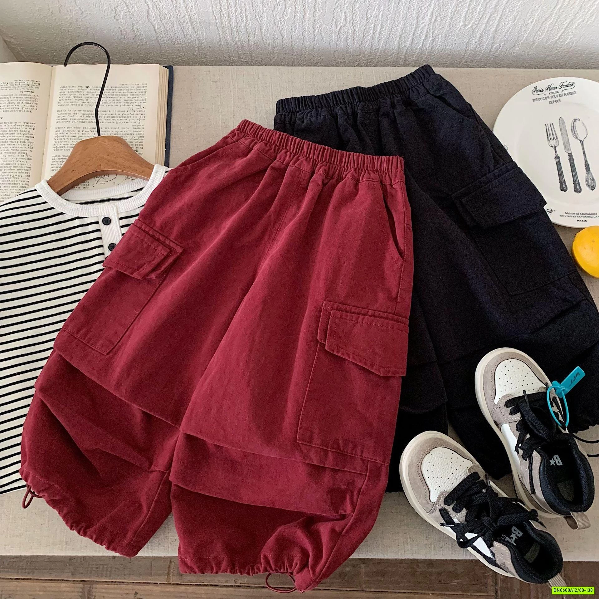 QUẦN BOM THÔ TÚI BÊN