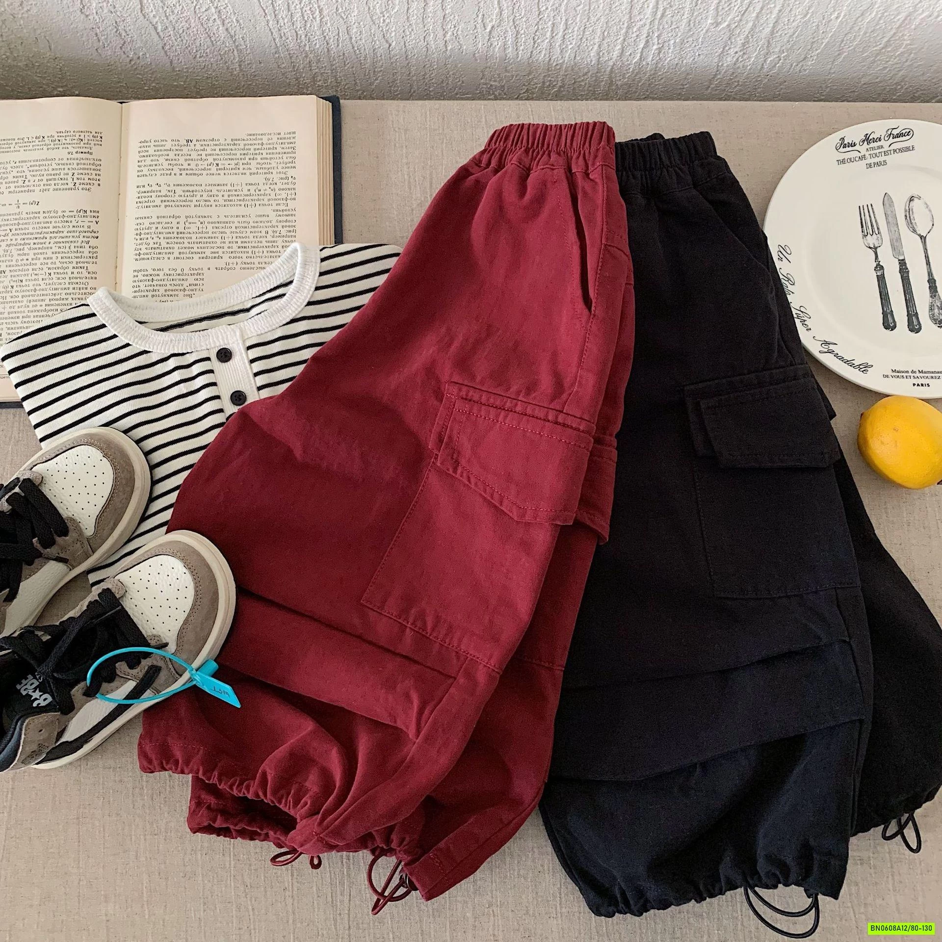 QUẦN BOM THÔ TÚI BÊN