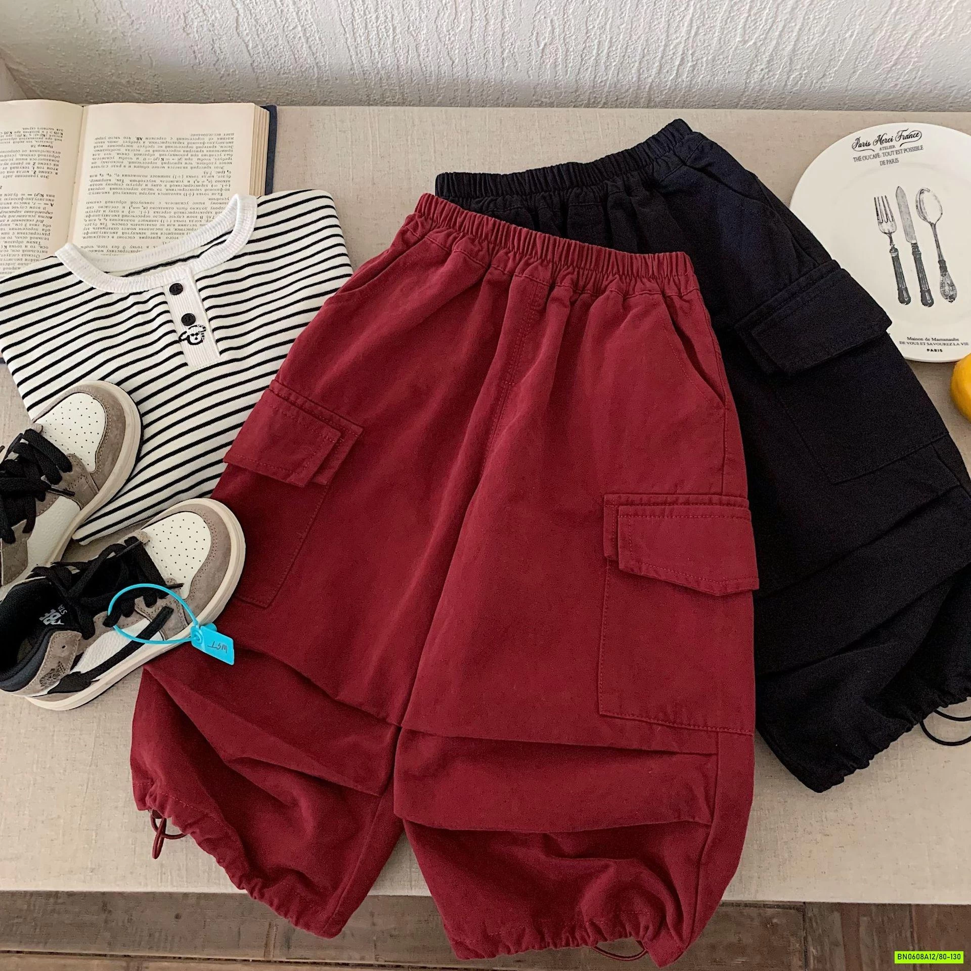 QUẦN BOM THÔ TÚI BÊN