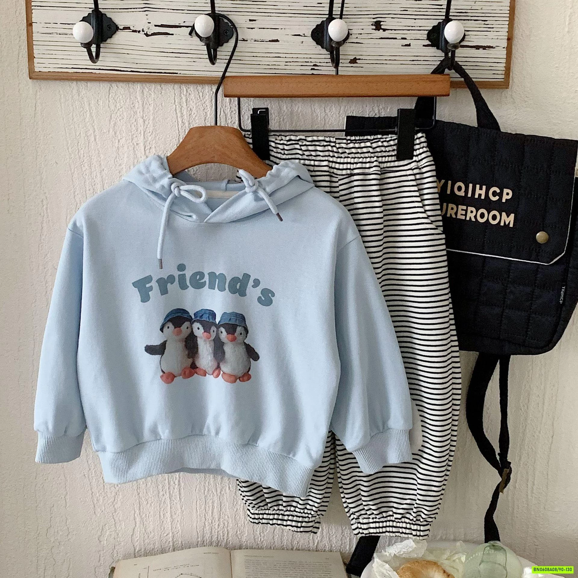 HOODIE GẤU CHO BÉ