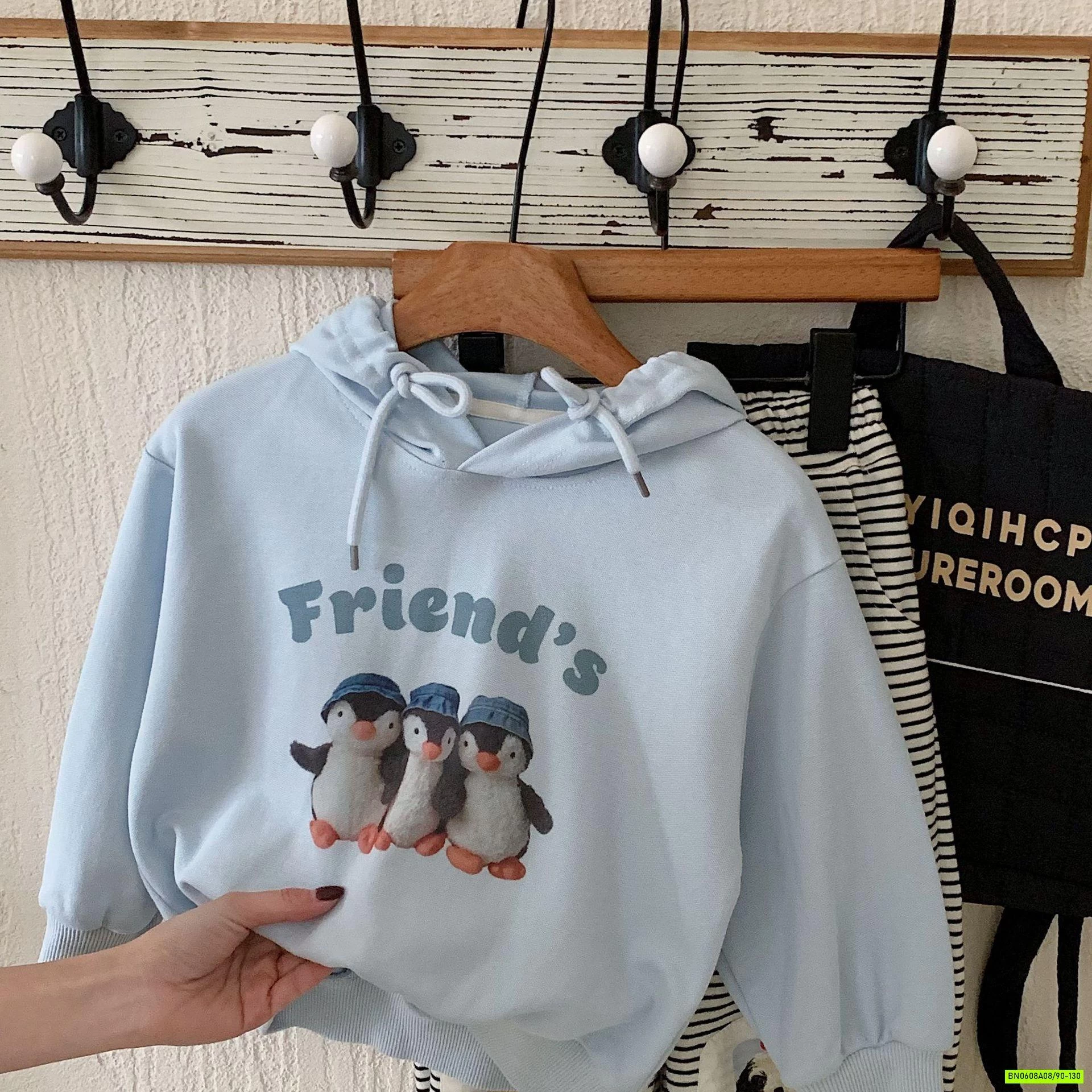 HOODIE GẤU CHO BÉ