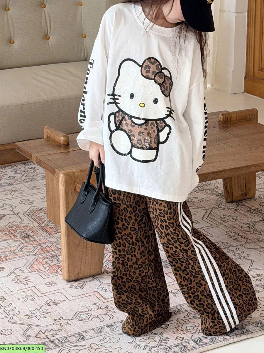 QUẦN DA BEO SỌC BÊN