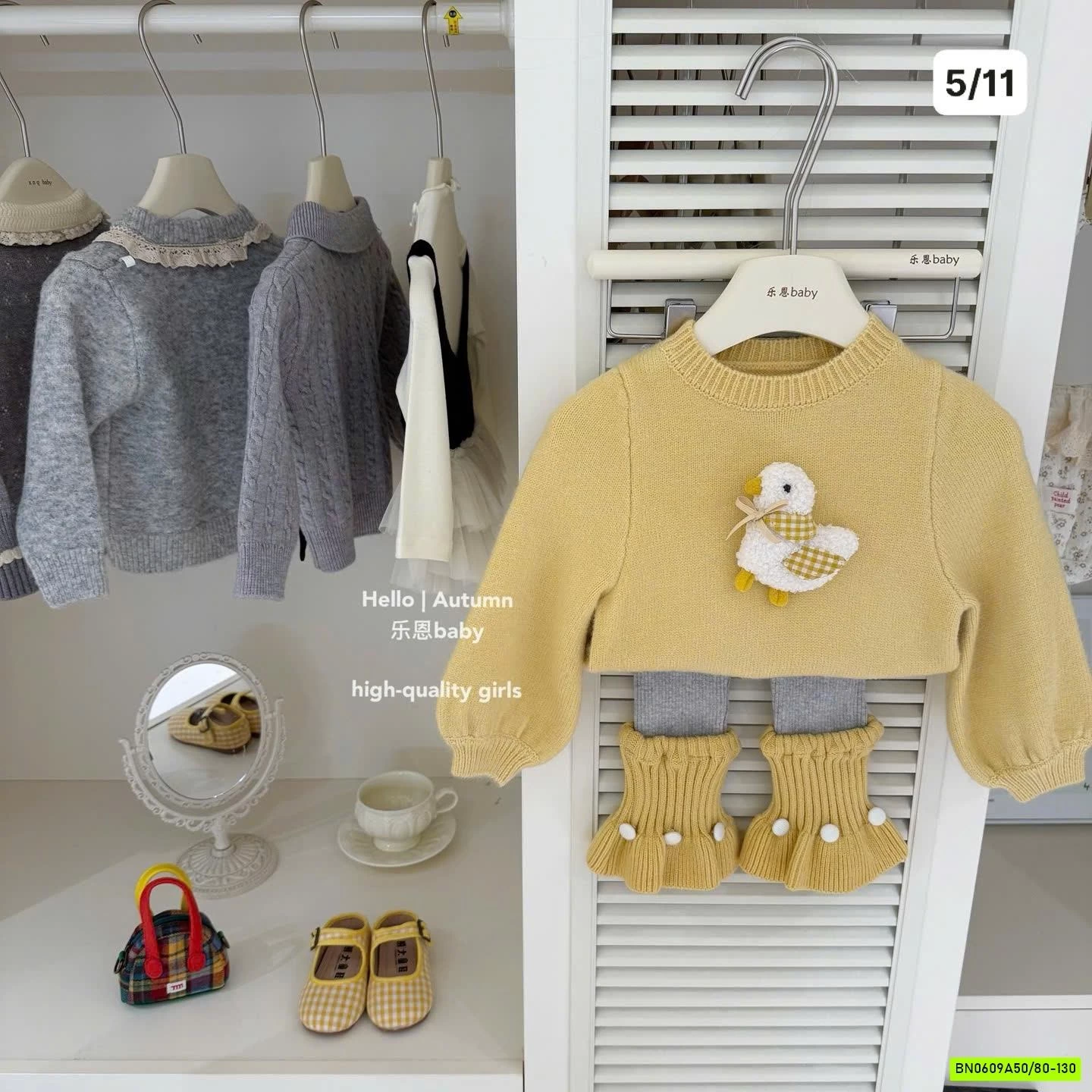 BST SÉT BỘ LEN TBABY CAO CẤP