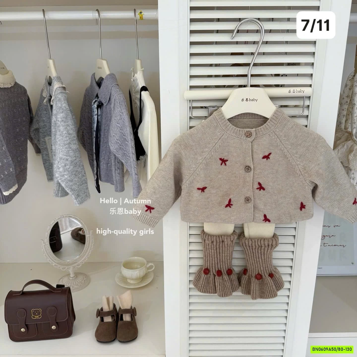 BST SÉT BỘ LEN TBABY CAO CẤP