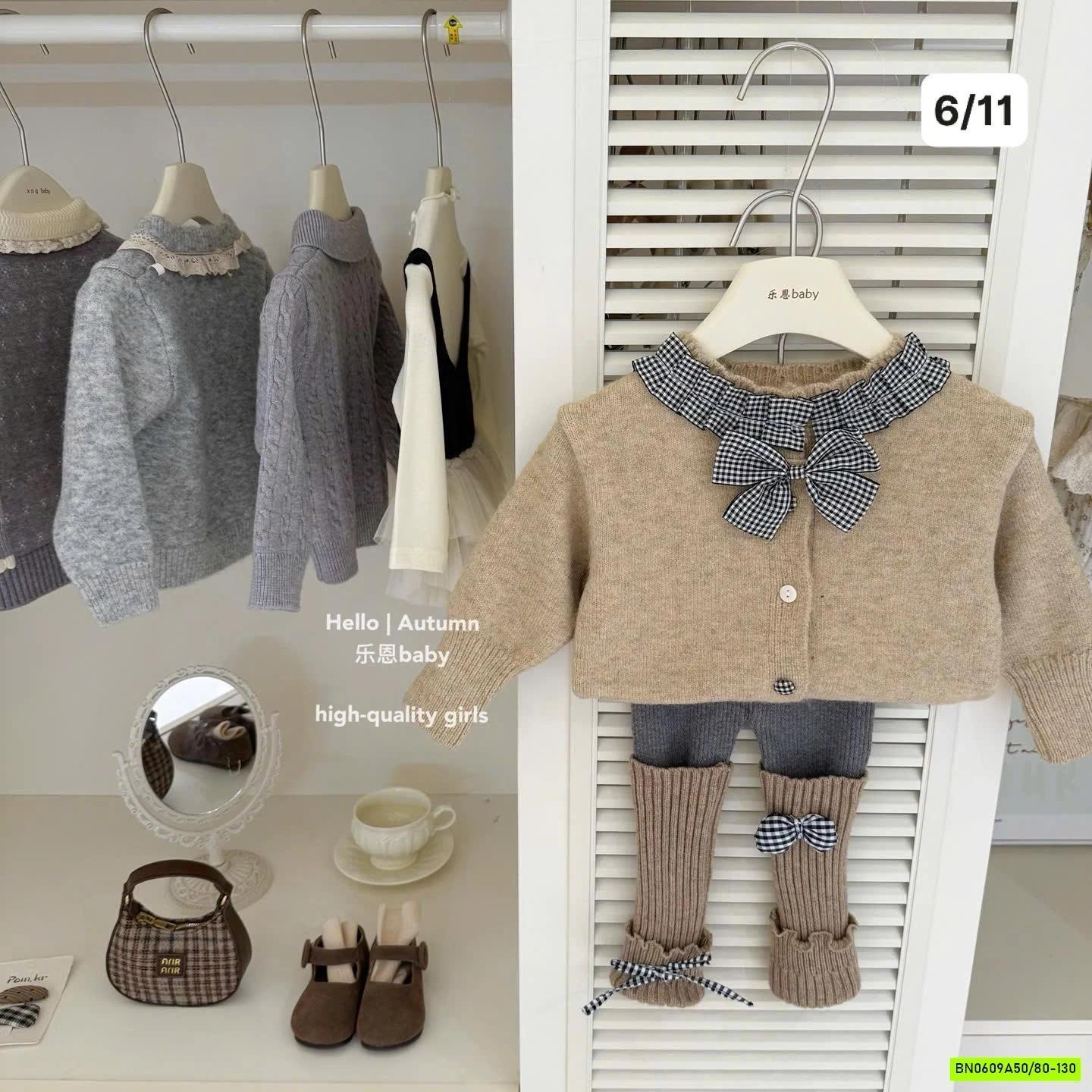 BST SÉT BỘ LEN TBABY CAO CẤP