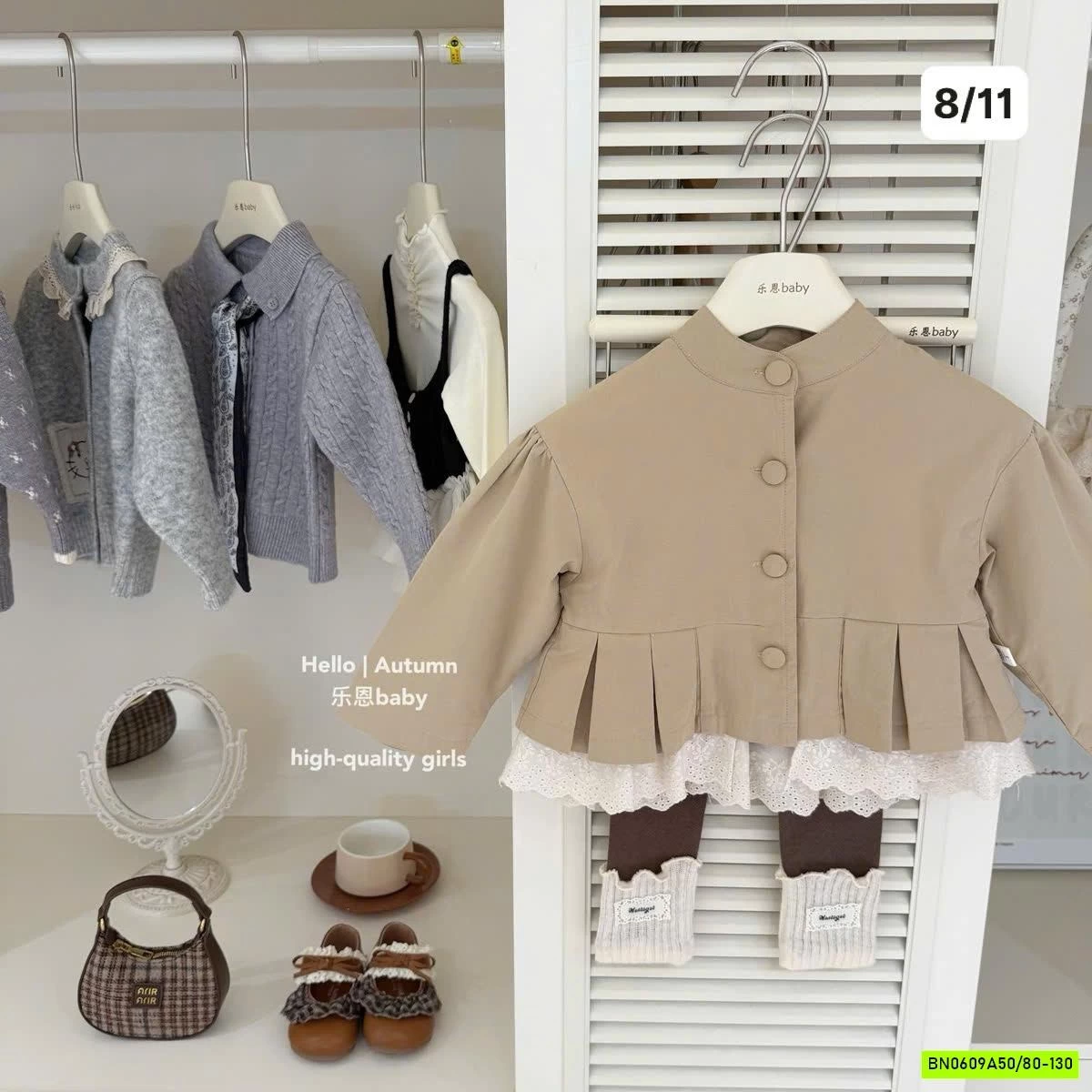 BST SÉT BỘ LEN TBABY CAO CẤP