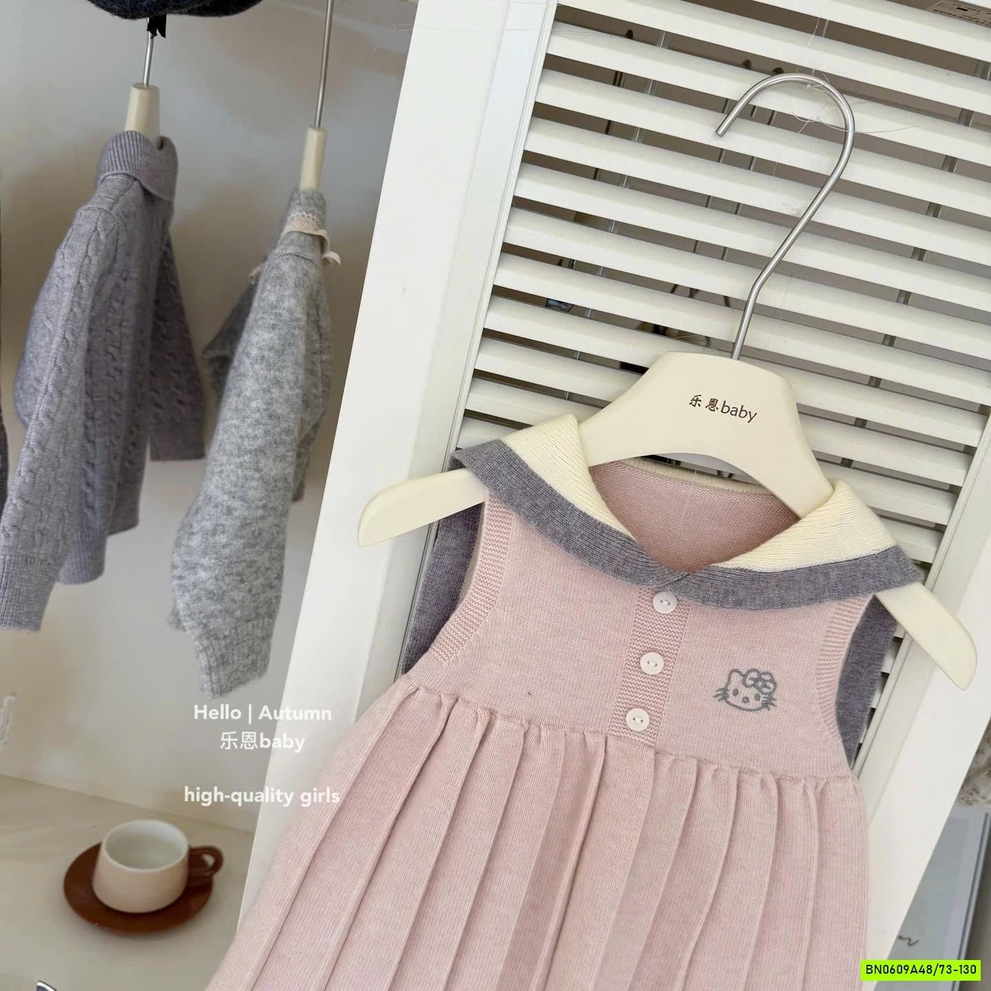 VÁY LEN KITTY XẾP LY