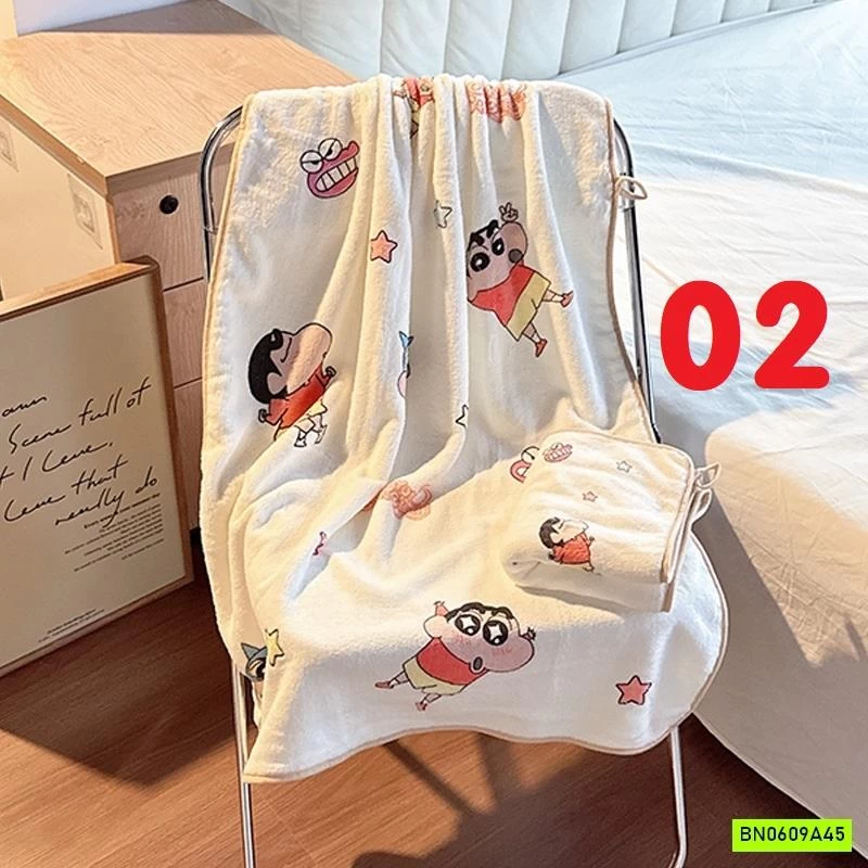 SÉT KHĂN TẮM + KHĂN MẶT SHIN