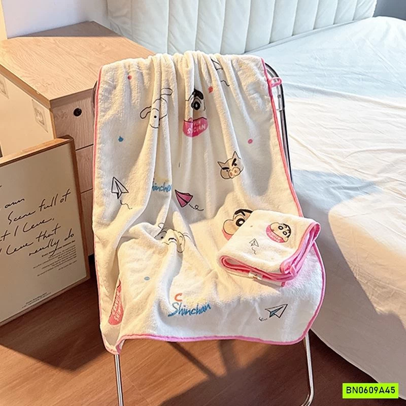 SÉT KHĂN TẮM + KHĂN MẶT SHIN