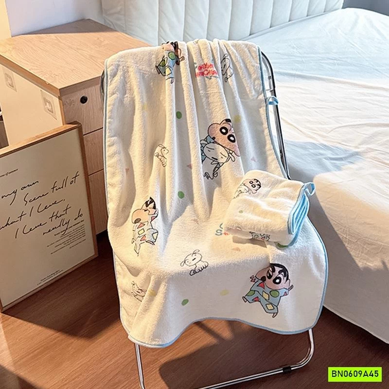 SÉT KHĂN TẮM + KHĂN MẶT SHIN