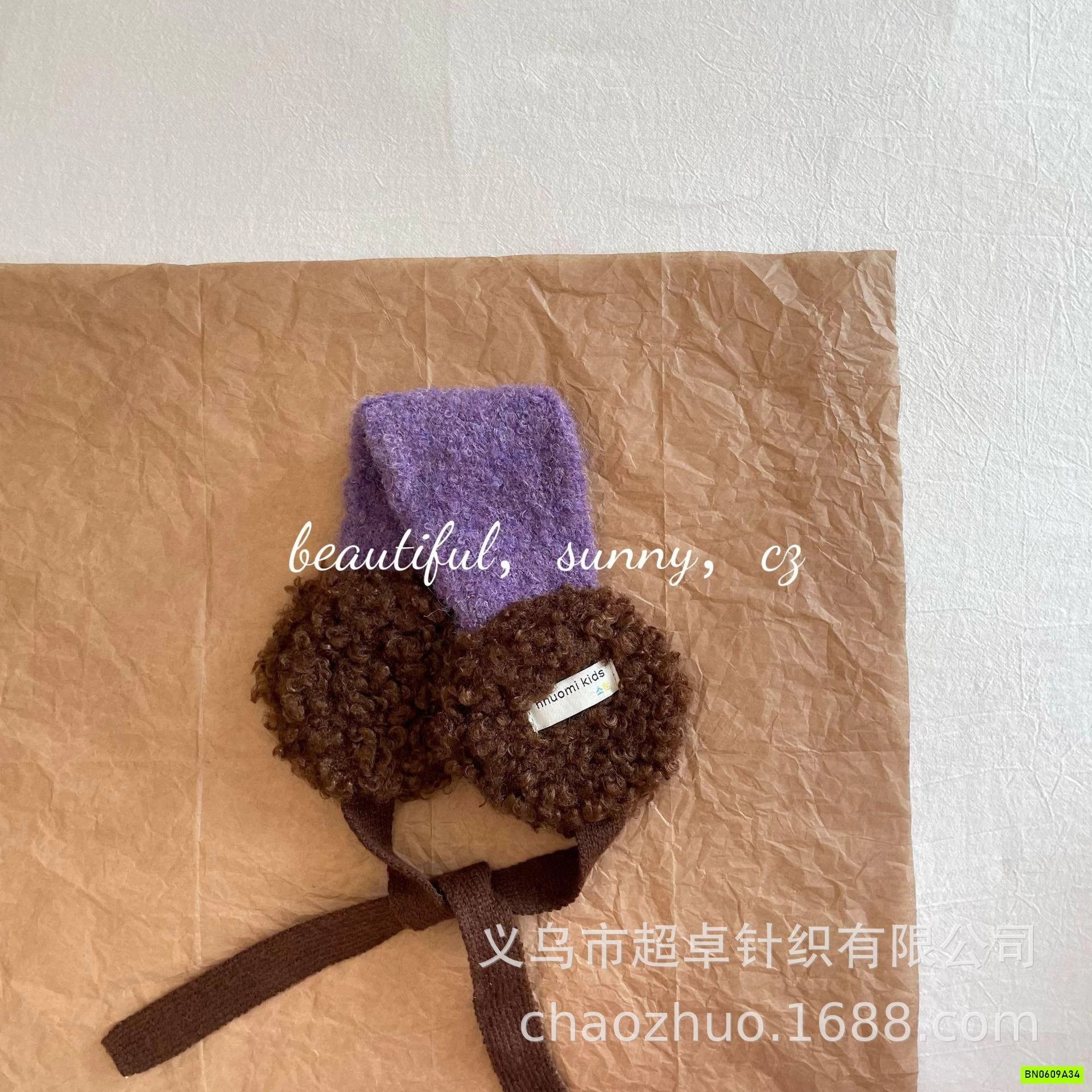 BỊT TAI LEN PHỐI MÀU