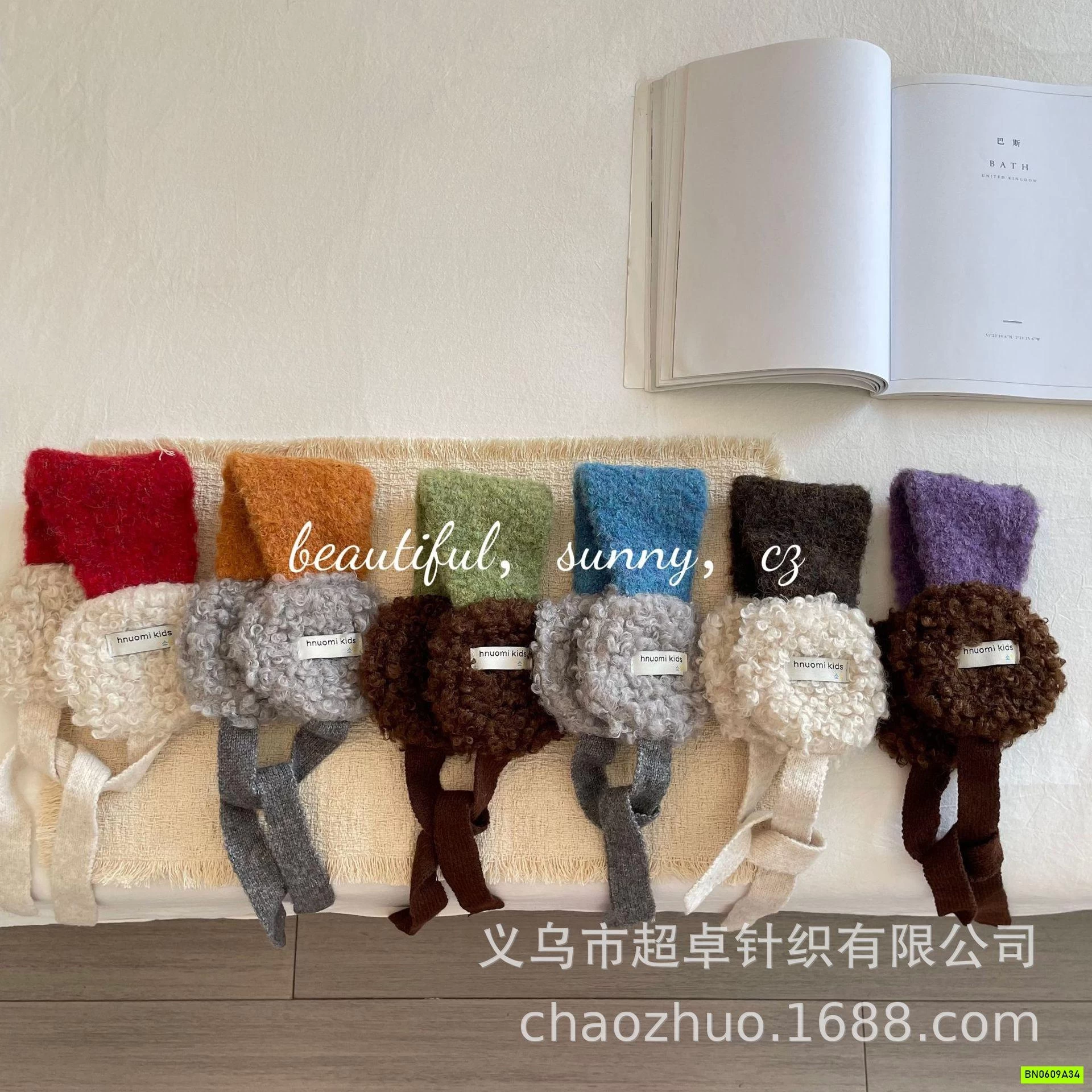 BỊT TAI LEN PHỐI MÀU