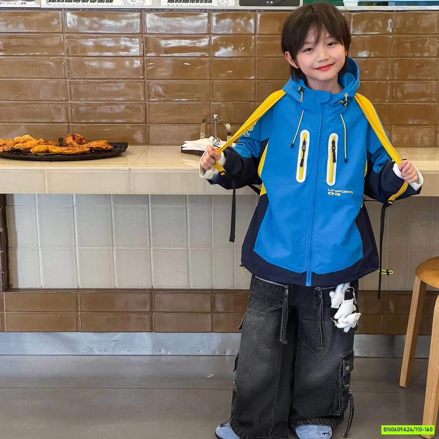 JEANS SUÔNG ĐEN BẠC GỐI TÚI HỘP