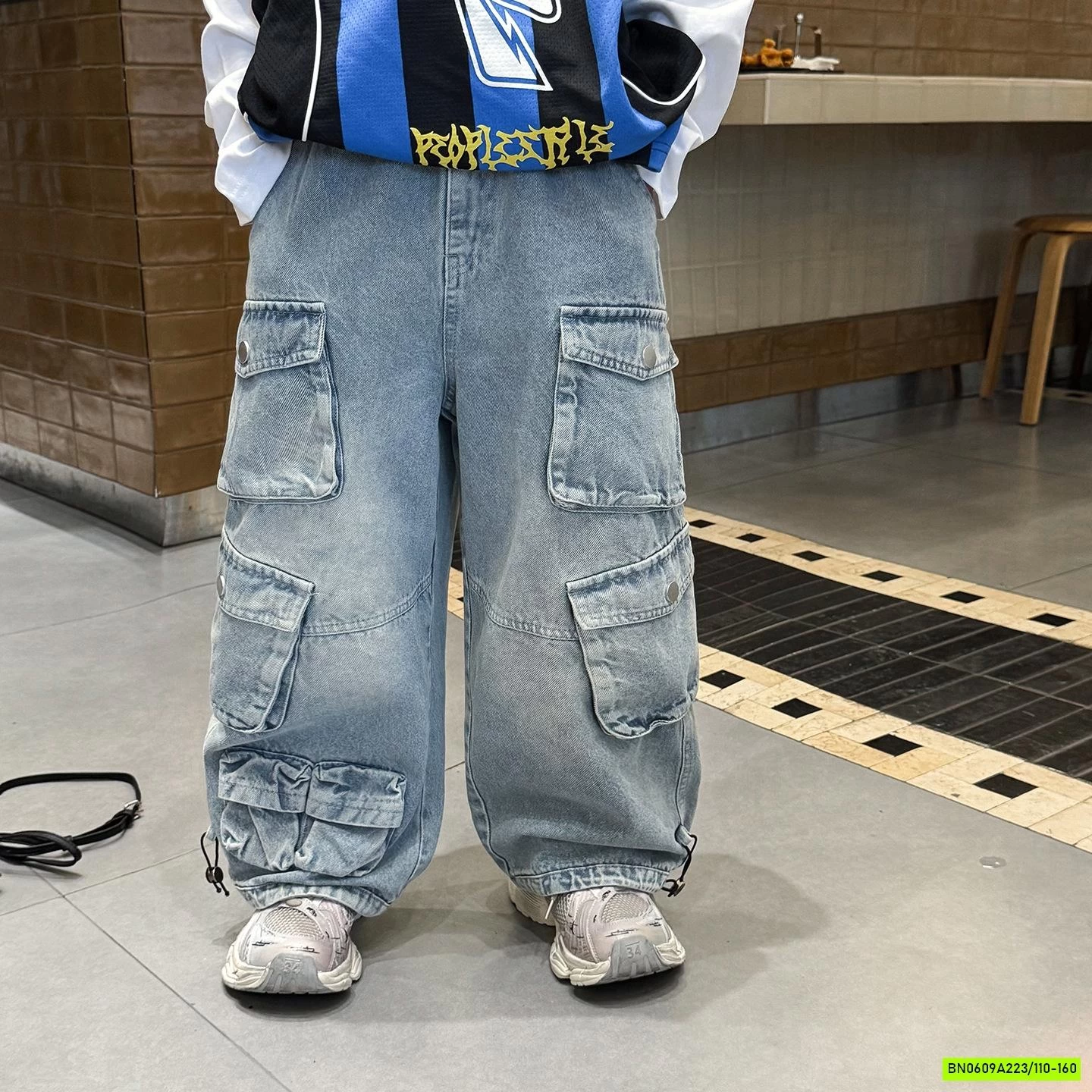 QUẦN JEANS SUÔNG TÚI HỘP CÁ TÍNH