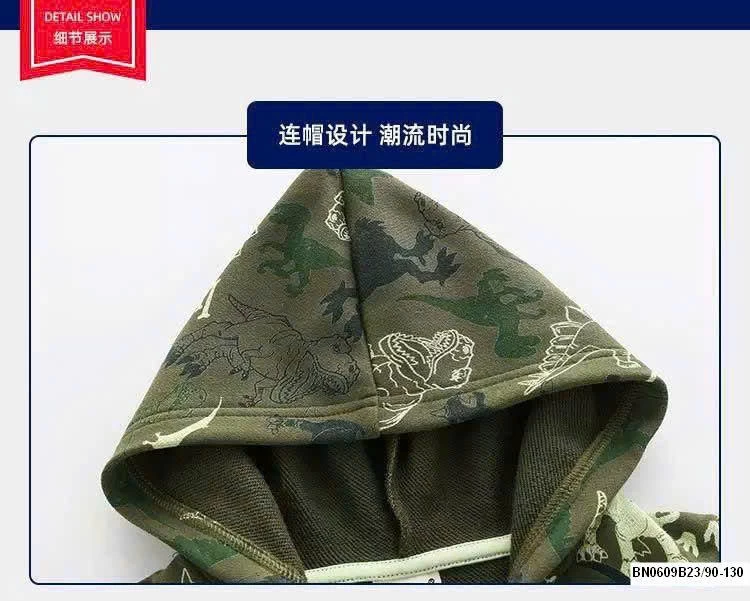 KHOÁC NỈ  HÌNH KHỦNG LONG