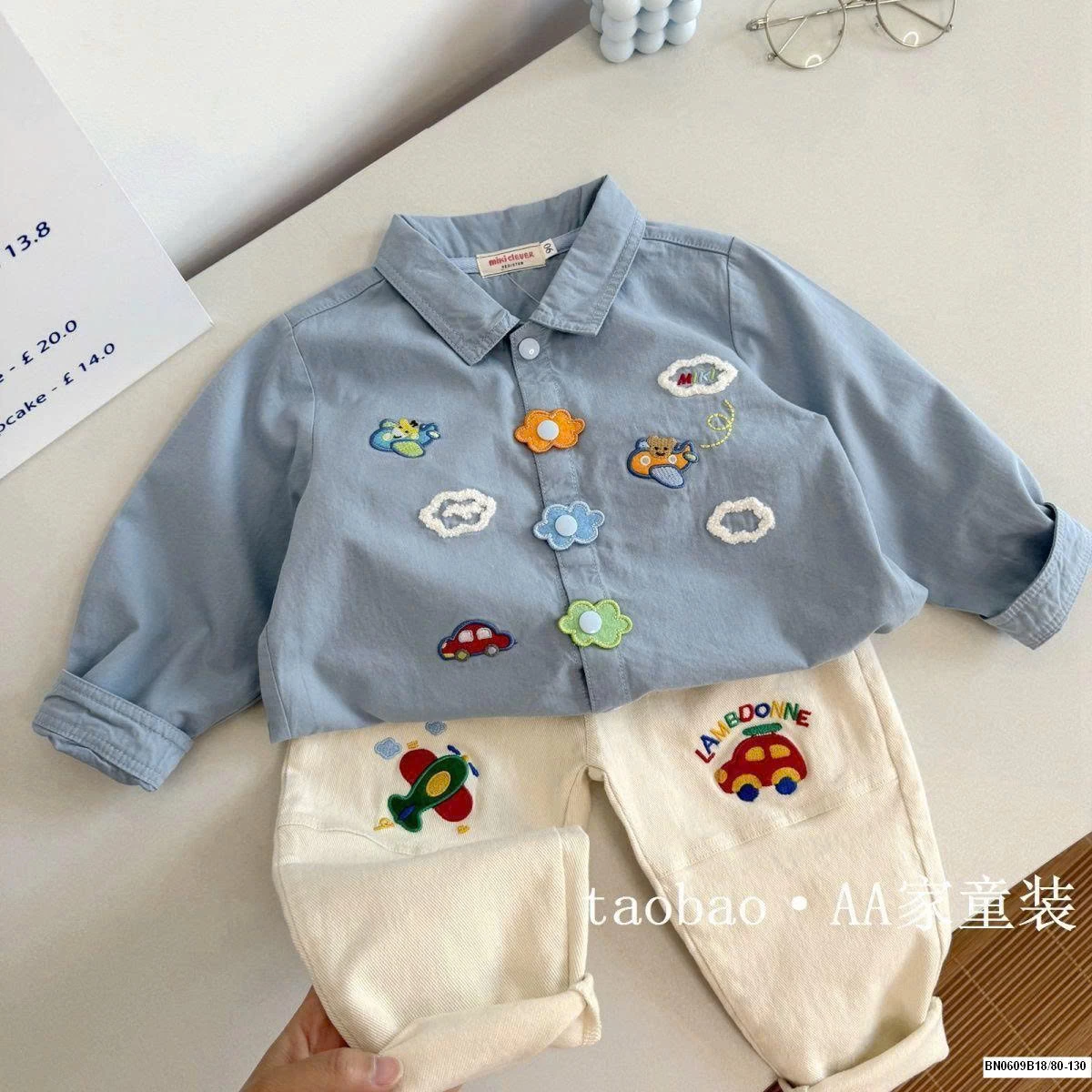 ÁO SƠ MI Ô TÔ DỄ THƯƠNG